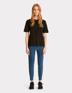 7/8 skinny jeans - donkerblauw