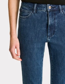 7/8 skinny jeans - donkerblauw