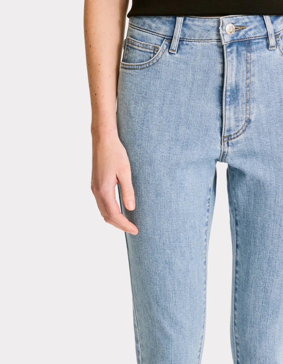 7/8 skinny jeans - lichtblauw