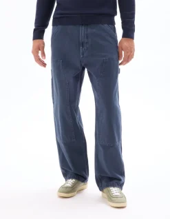 Baggy carpenterbroek 100% katoen - raw