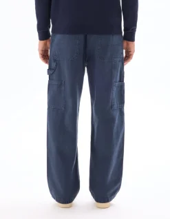 Baggy carpenterbroek 100% katoen - raw