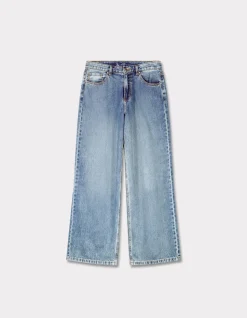 Baggy jeans - gebleekt