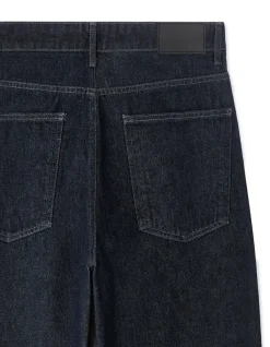 Baggy jeans van 100% katoen - Blauw