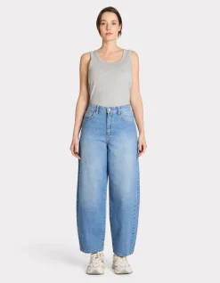 Barrel jeans - lichtblauw