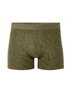 Bedrukte boxershorts - kaki