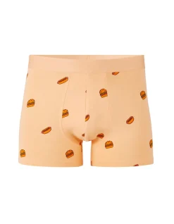 Bedrukte boxershorts - oranje