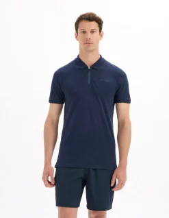 Benoit Paire - Polo marineblauw