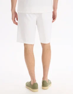 Bermuda 100% katoen - beige