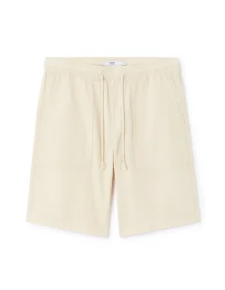 Bermuda 100% katoen - beige