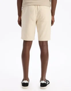 Bermuda 100% katoen - beige