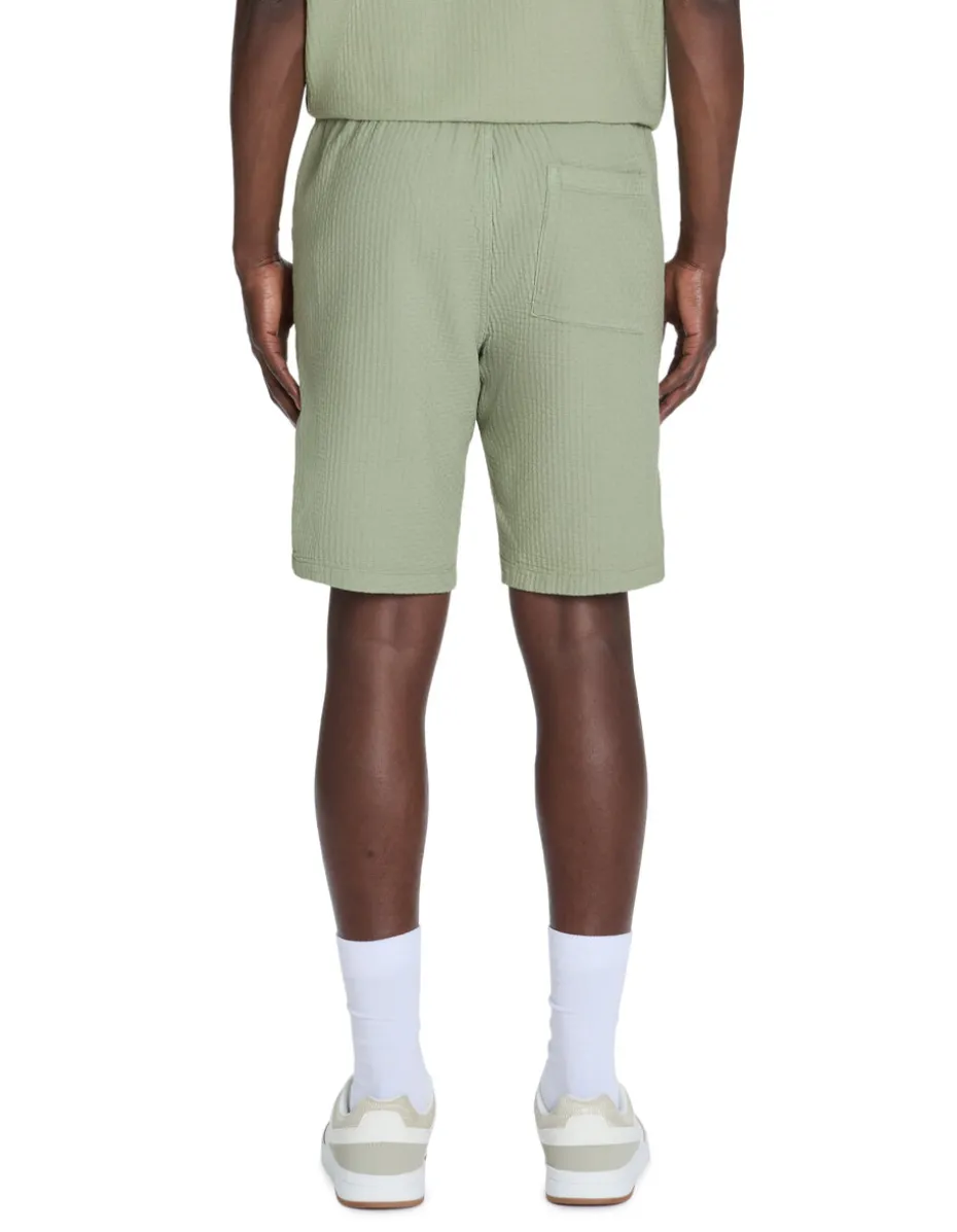 Bermuda 100% katoen - groen