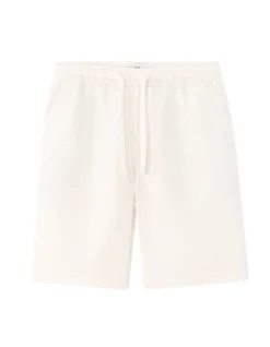 Bermuda TENCEL™ Lyocell- en linnenmix - écru