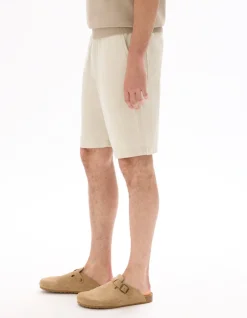 Bermuda TENCEL™ Lyocell en linnenmix - beige