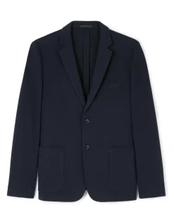 Blazer slim - marineblauw