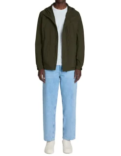 Blouson met vaste capuchon - kaki