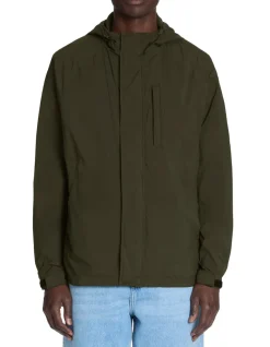 Blouson met vaste capuchon - kaki