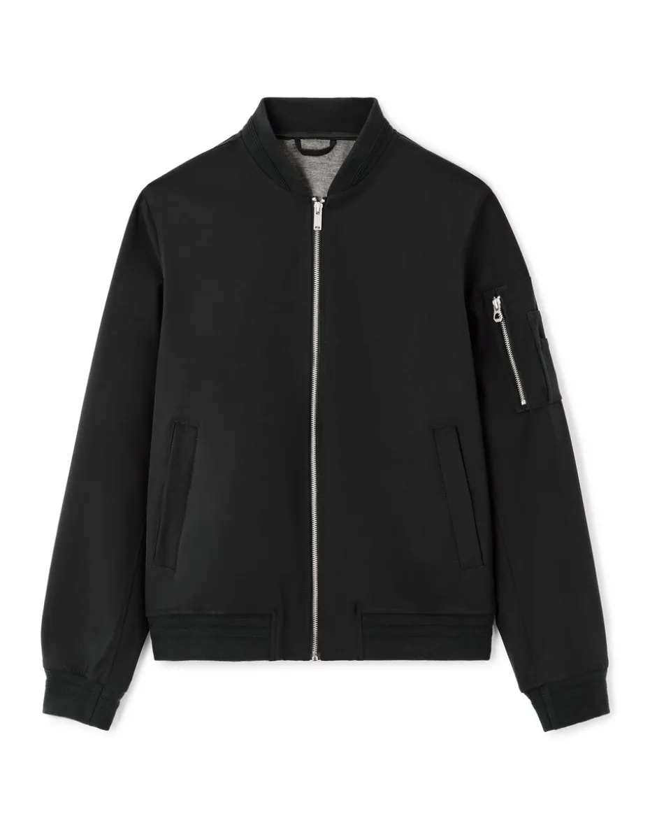 Bomber col bomber - zwart