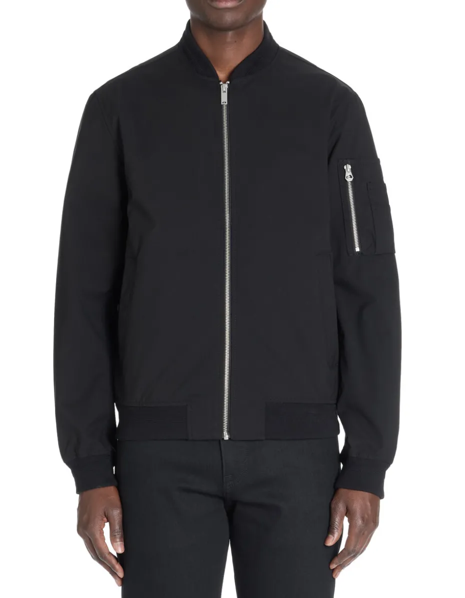 Bomber col bomber - zwart