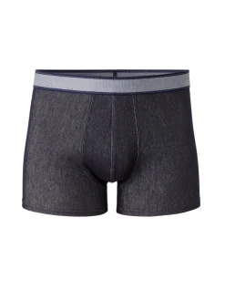 Boxer imitatiedenim - blauw