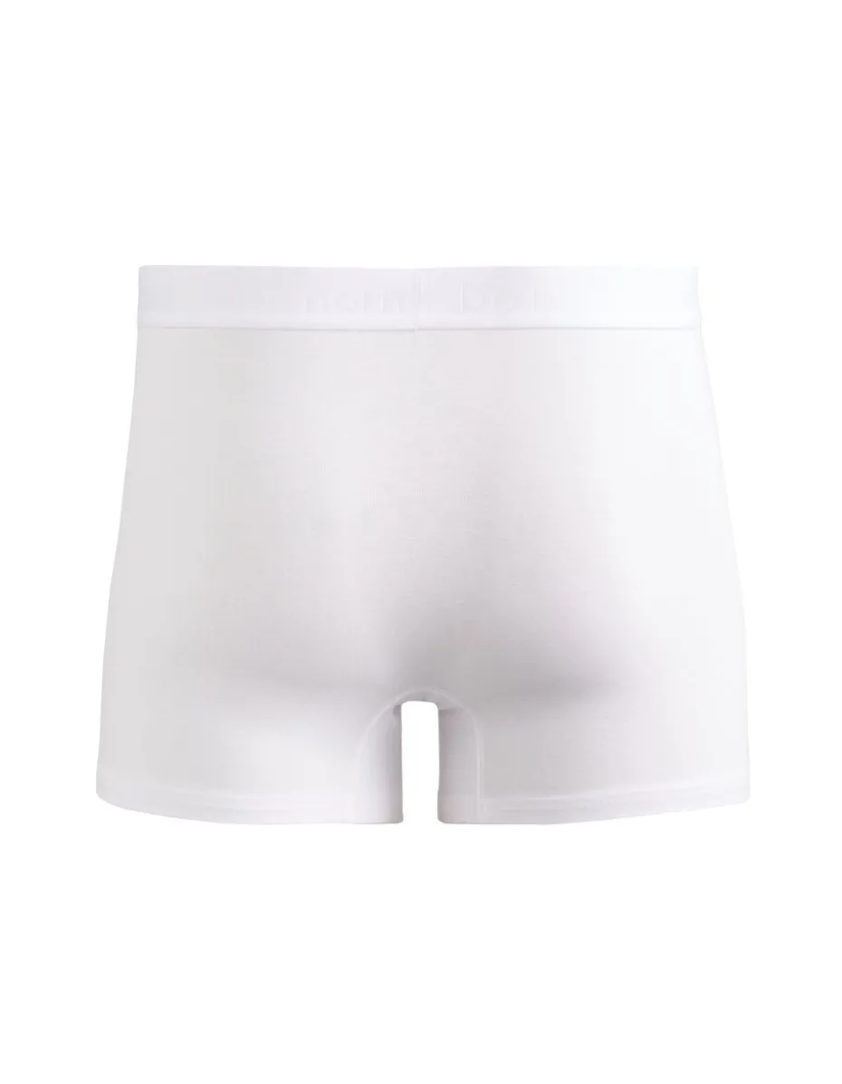Boxer in katoen effen print