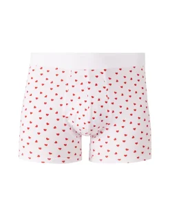 Boxer Saint Valentin - wit