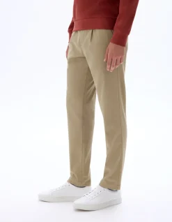 Broek 24H straight in lyocellmix - beige