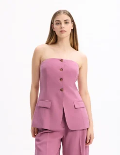 Bustiertop - roze
