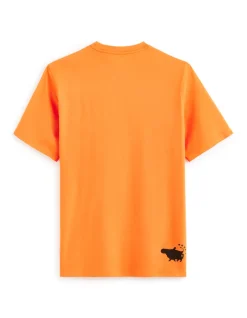 Chainsaw Man - T-shirt oranje