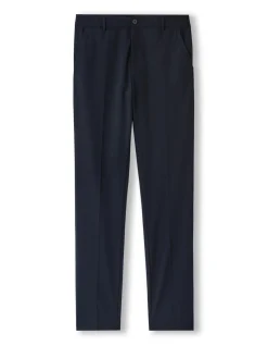 Chino rechte stretch - marine