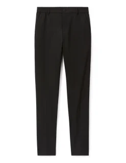 Chino rechte stretch - zwart