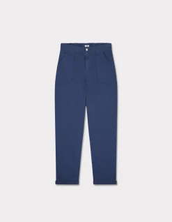 Comfort chino met elastische taille -