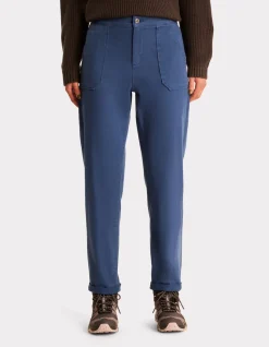 Comfort chino met elastische taille -