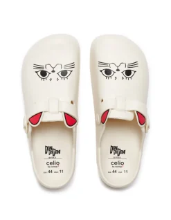 Dandadan - Beige 'Turbo Bomma' Pantoffels