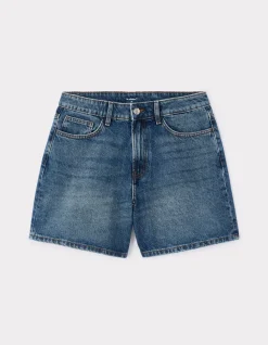 Denim shorts - blauw