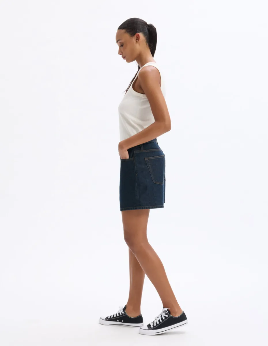 Denim shorts - denim