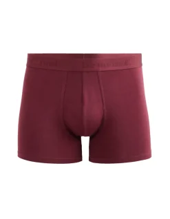 Effen stretch katoenen boxer - violet