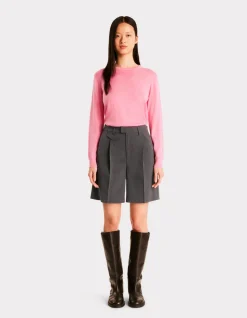 Elegante Bermuda shorts - grijs