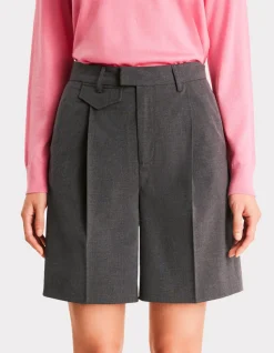 Elegante Bermuda shorts - grijs