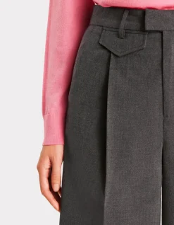Elegante Bermuda shorts - grijs