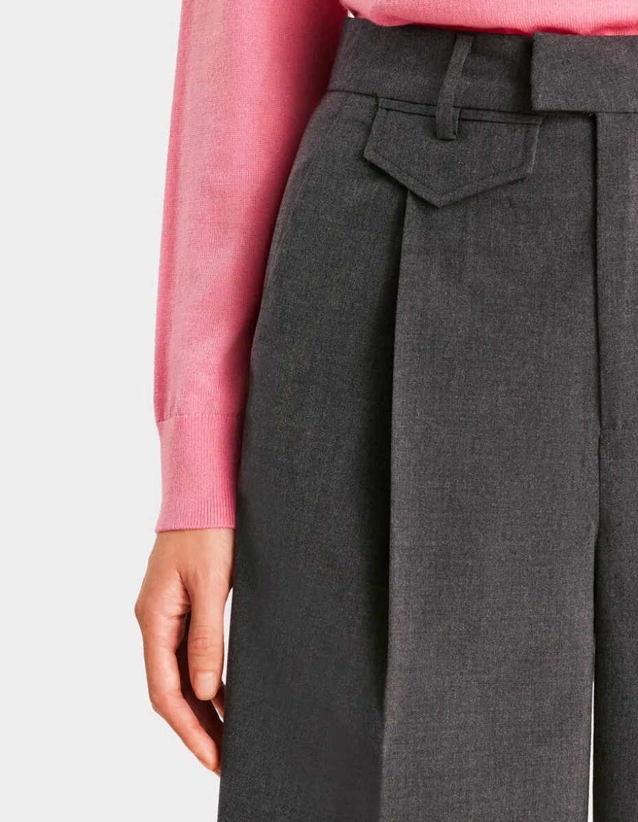 Elegante Bermuda shorts - grijs