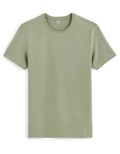 Essentiel - Slim-fit kaki T-shirt
