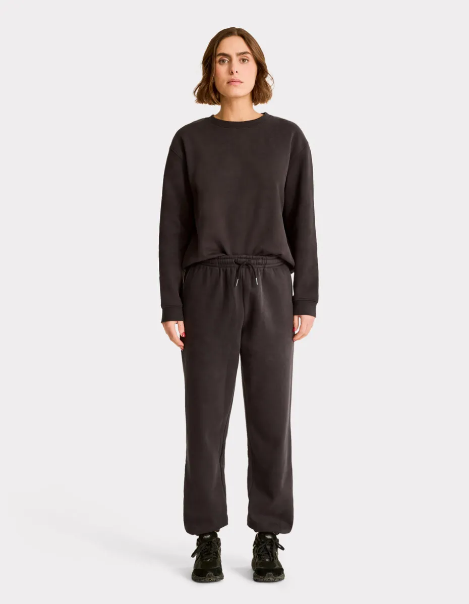 Fleece joggingbroek - antracietgrijs