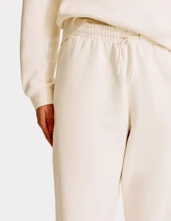 Fleece joggingbroek - beige