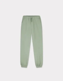 Fleece joggingbroek - groen