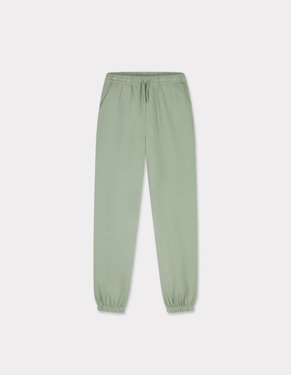 Fleece joggingbroek - groen
