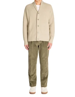 Fluwelen broek - kaki