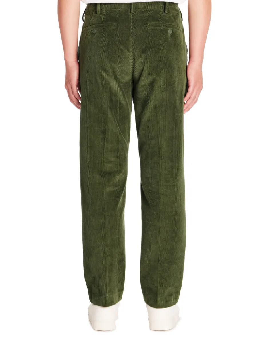 Fluwelen broek - kaki
