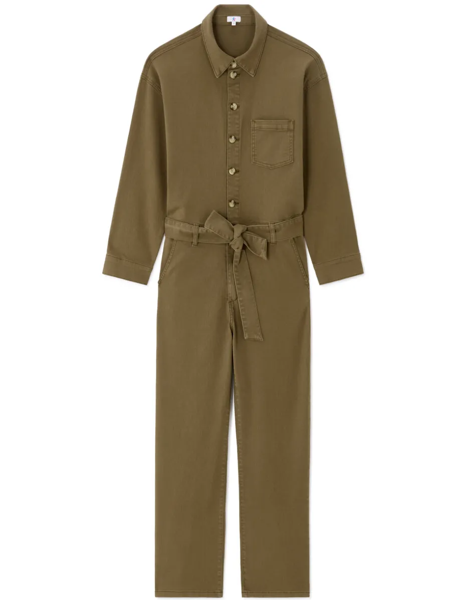 Groene jumpsuit