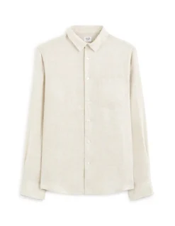 Hemd regular fit 100% linnen - naturel