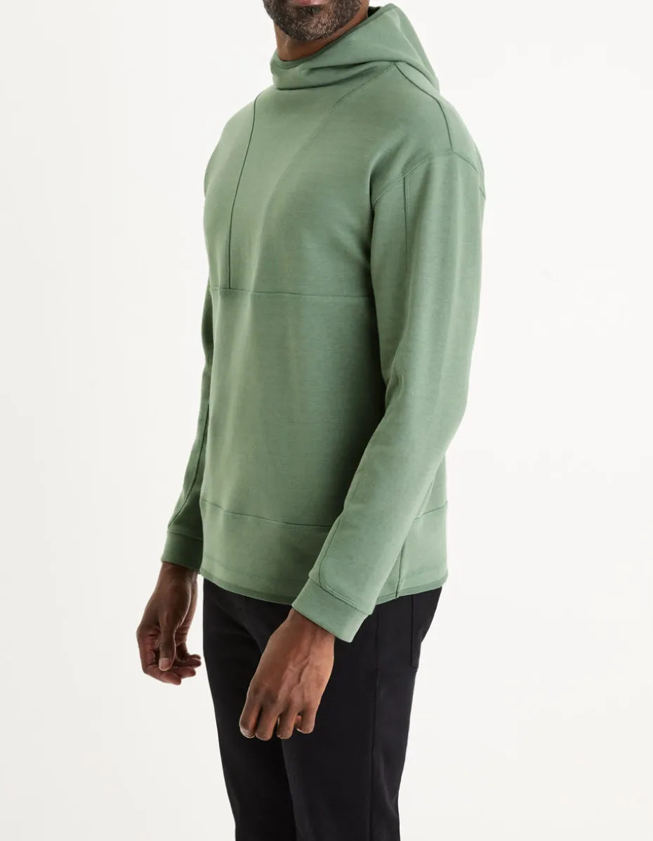 Groene hoodie